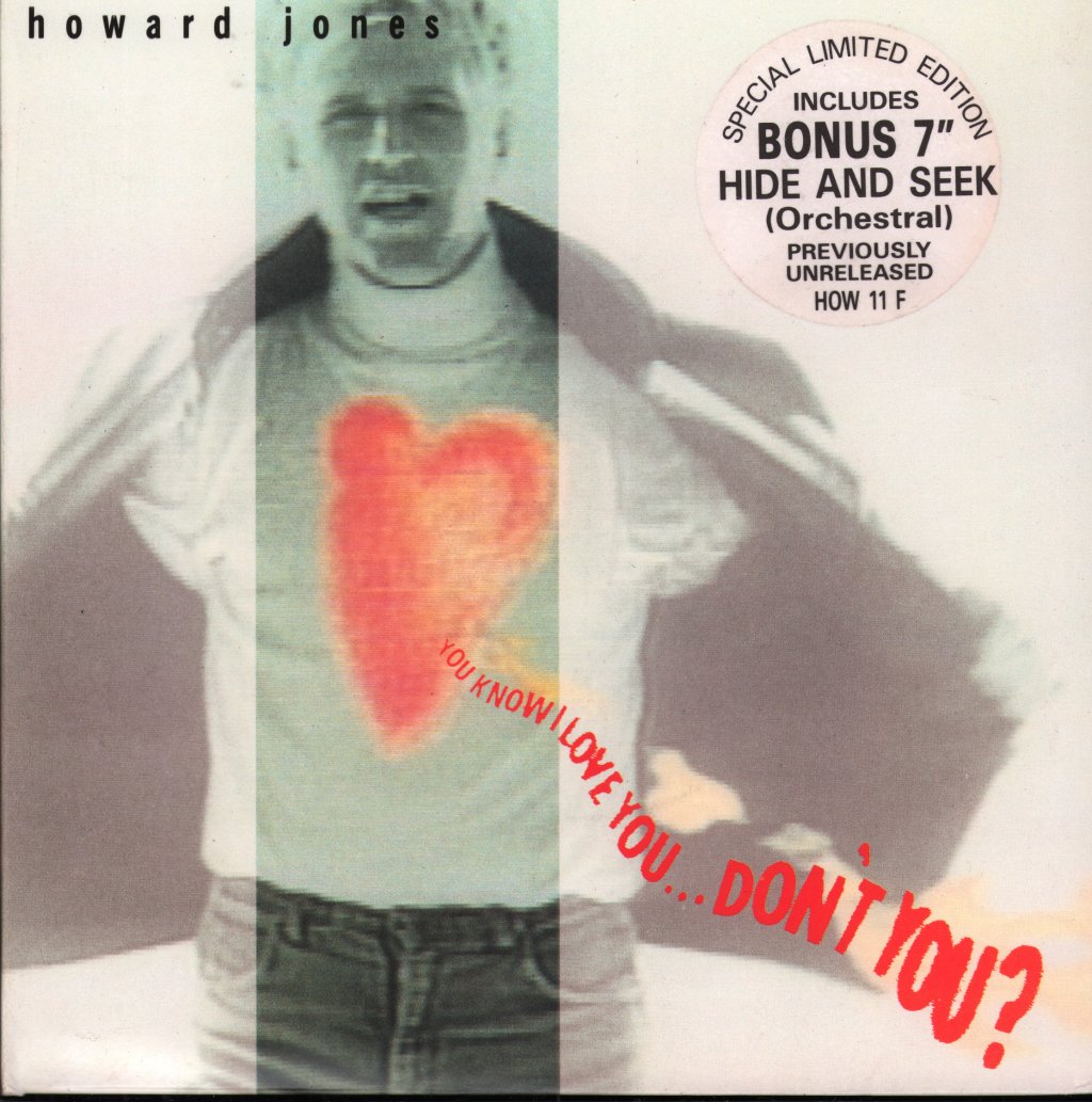 Howard Jones - You Know I Love You - 7 Inch