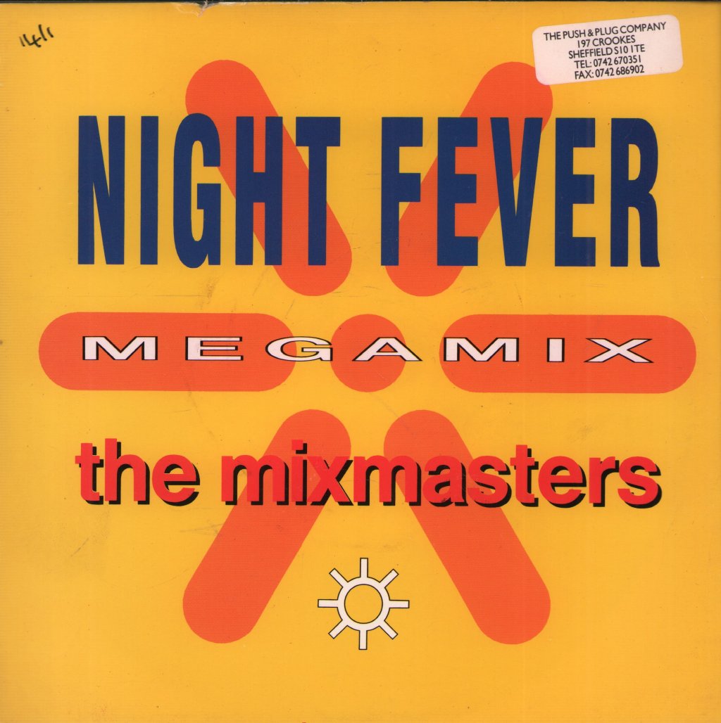 Uk Mixmasters - Night Fever Megamix - 7 Inch