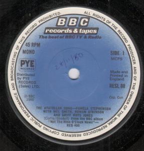 Not The Nine O'Clock News - Ayatollah Song - 7 Inch