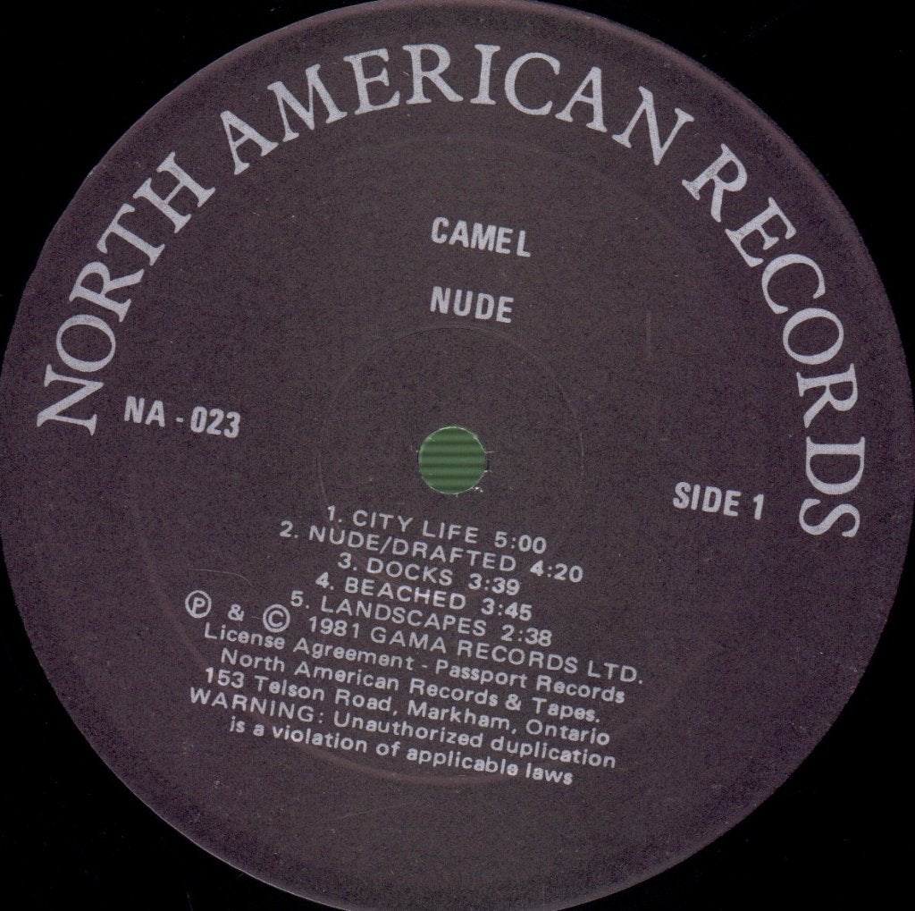 Camel - Nude - Lp