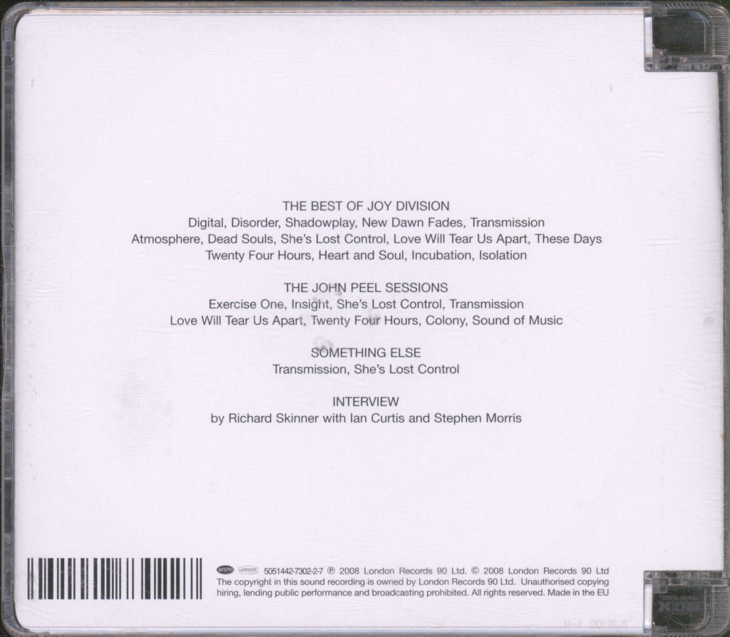 Joy Division - Best Of Joy Division - Cd