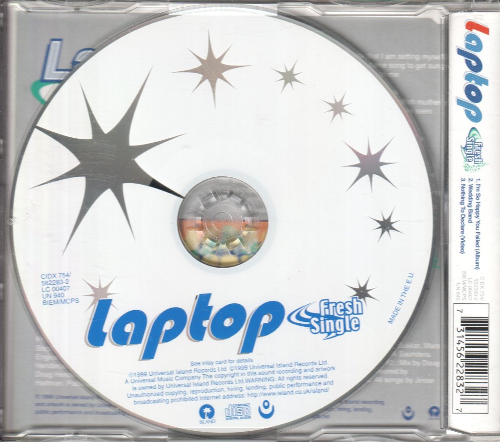 Laptop - I'm So Happy You Failed - Cd