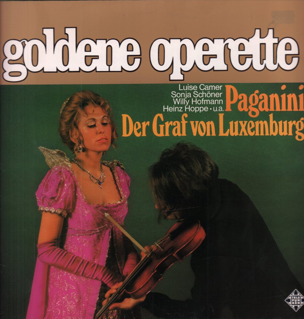 Various Artists - Paganini Der Graf Von Luxemburg - Lp