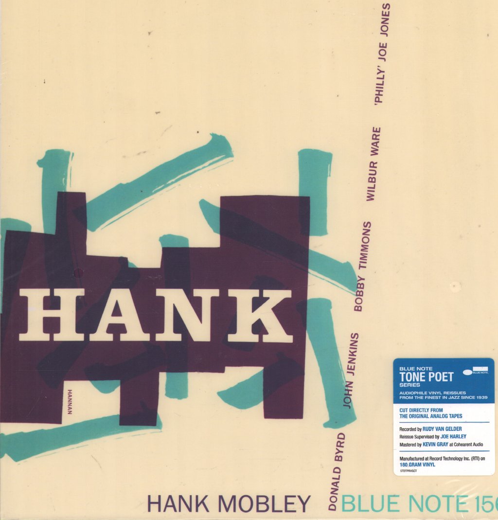 Hank Mobley - Hank (Tone Poet) - Lp