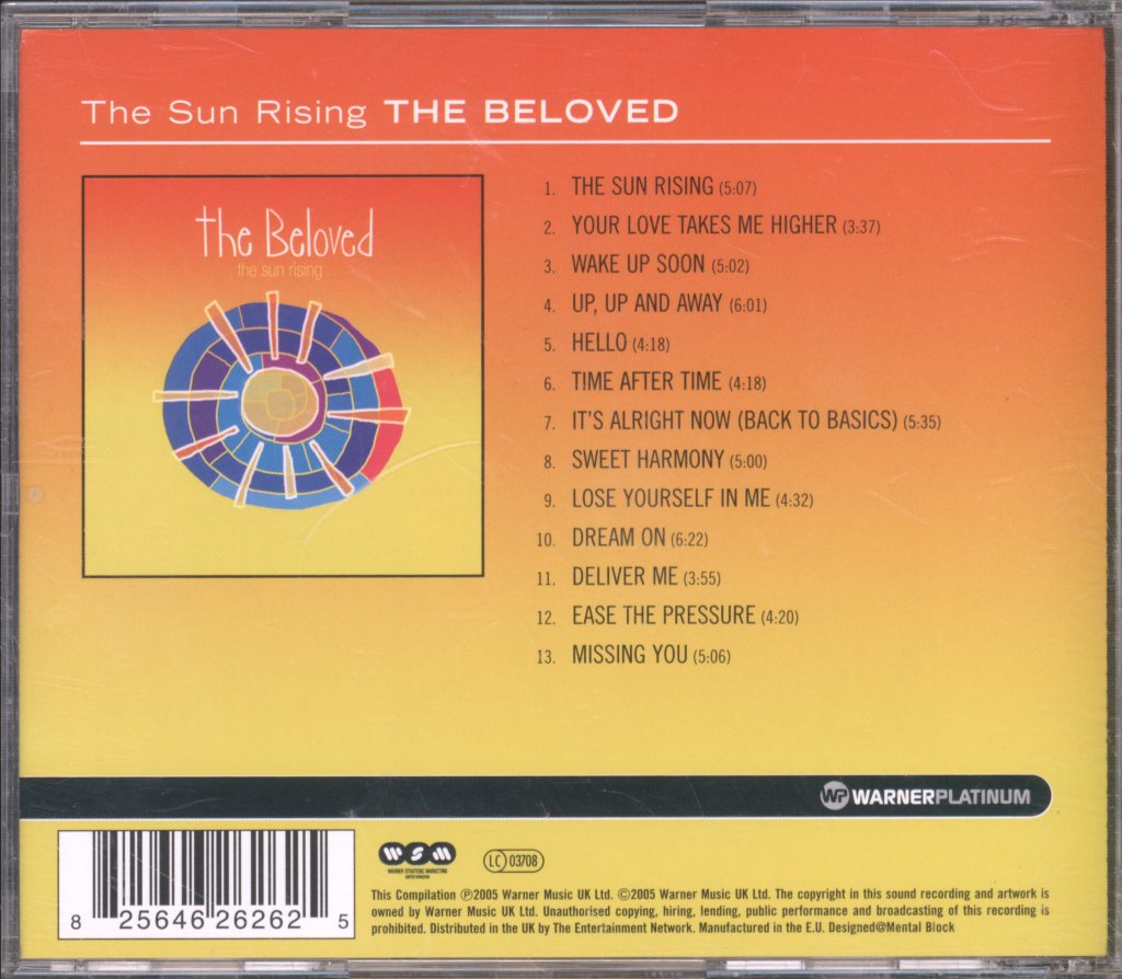 Beloved - Sun Rising - Cd