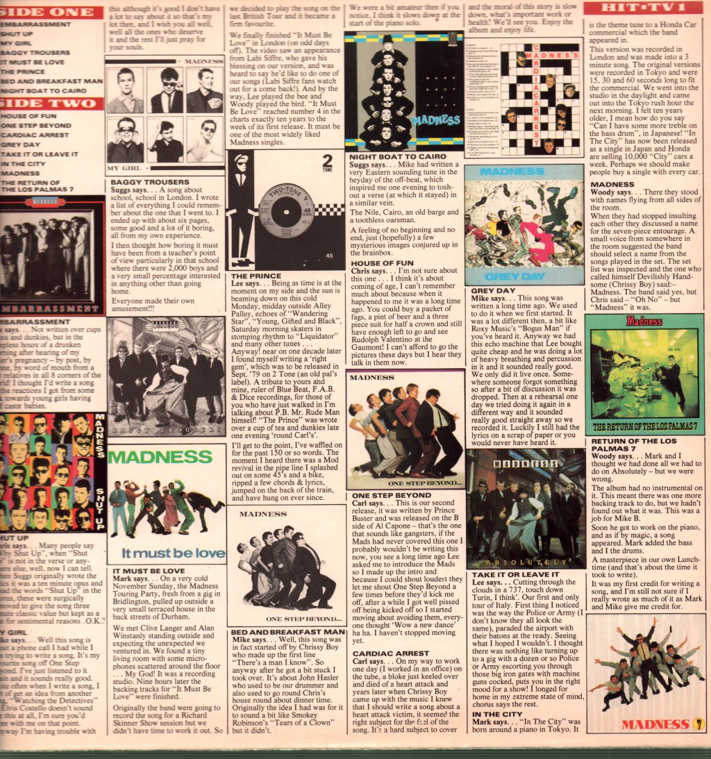 Madness - Complete Madness - Lp