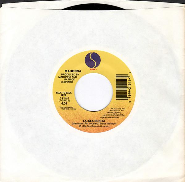 Madonna - La Isla Bonita / Open Your Heart - 7 Inch