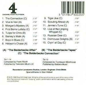 Frank Ricotti All Stars Featuring Kenny Baker - Beiderbecke Collection - Cd