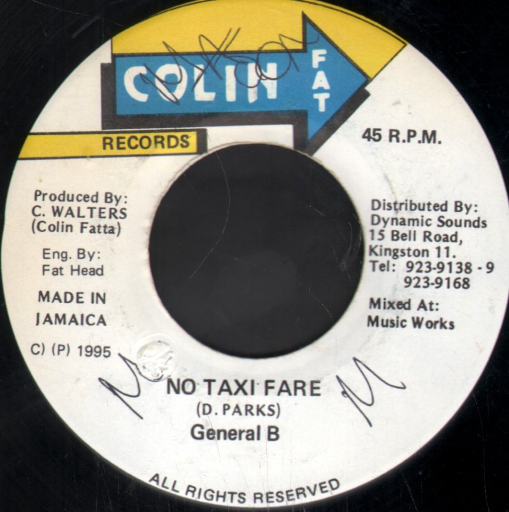 General B - No Taxi Fare - 7 Inch