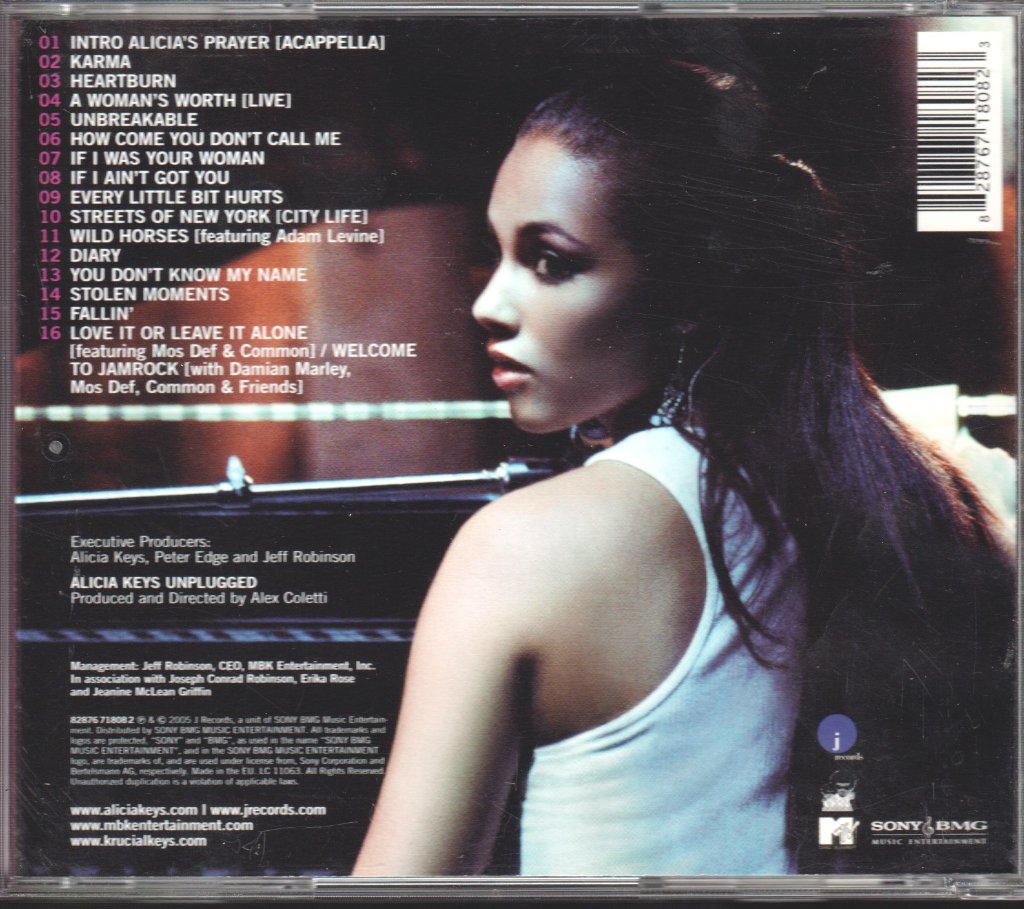 Alicia Keys - Unplugged - Cd