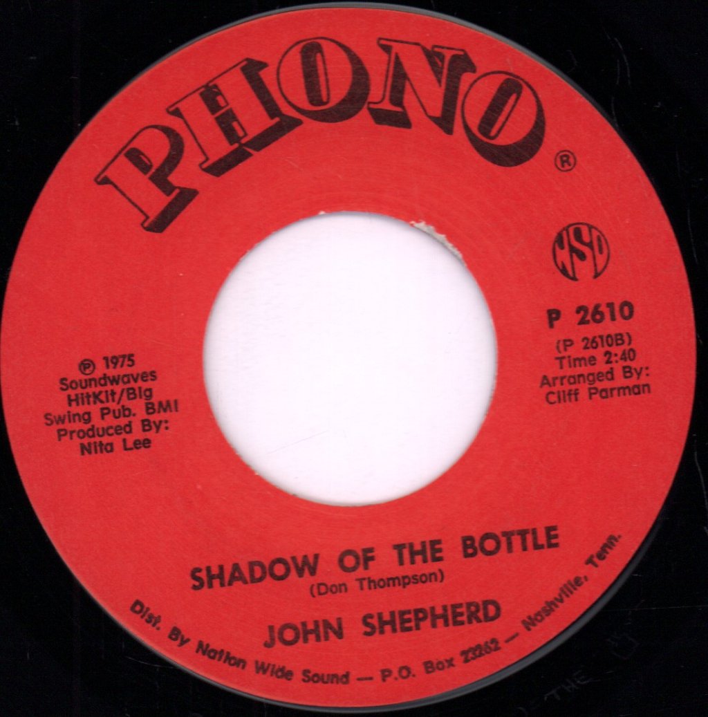 John Shepherd - Shadow Of The Bottle - 7 Inch