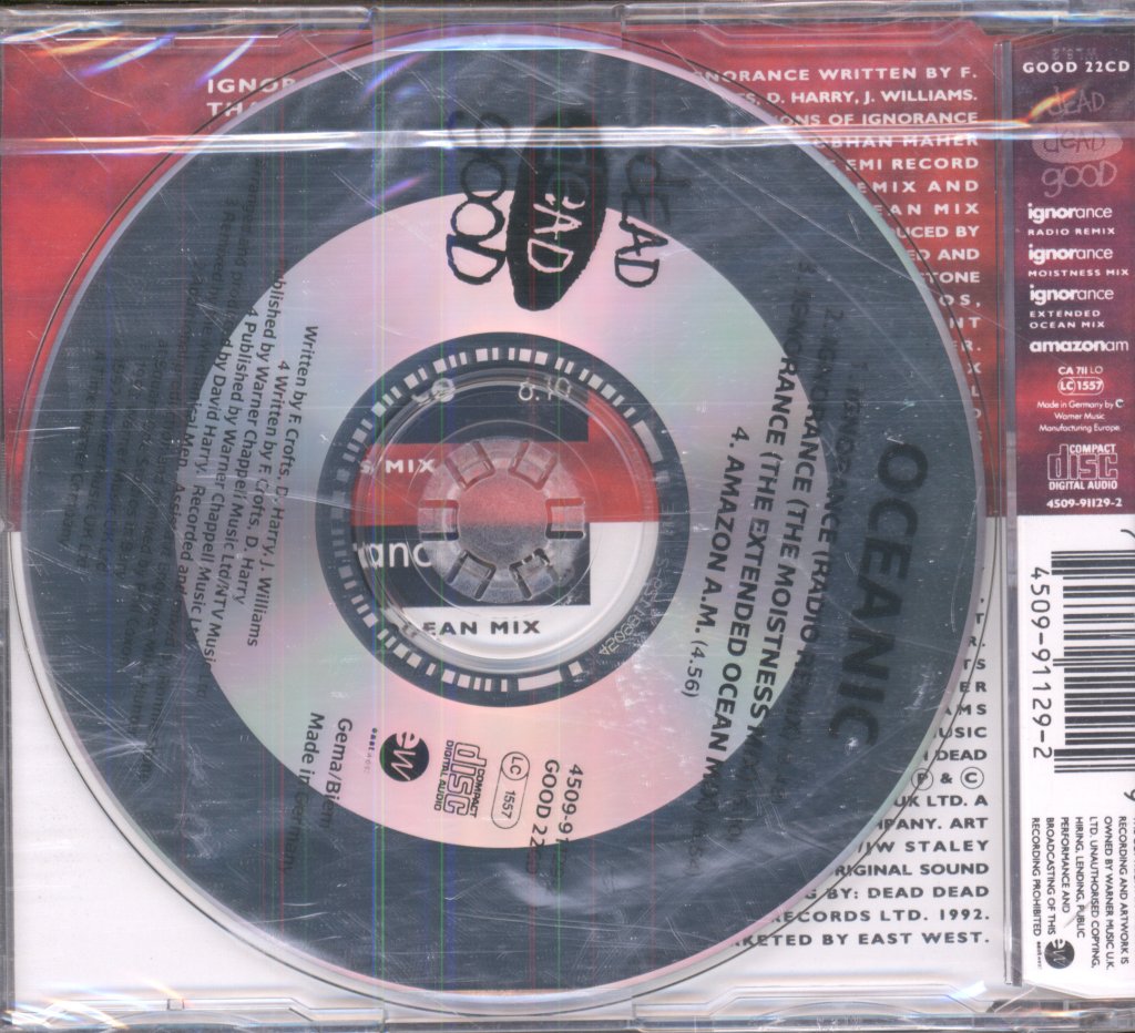 Oceanic - Ignorance - Cd