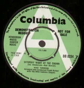 Mike Yarwood - Saturday Night At The Crown - 7 Inch