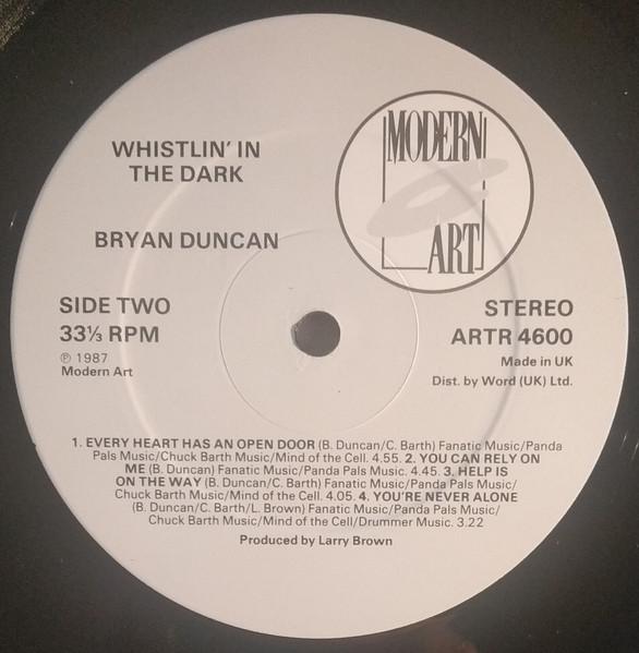 Bryan Duncan - Whistlin' In The Dark - Lp