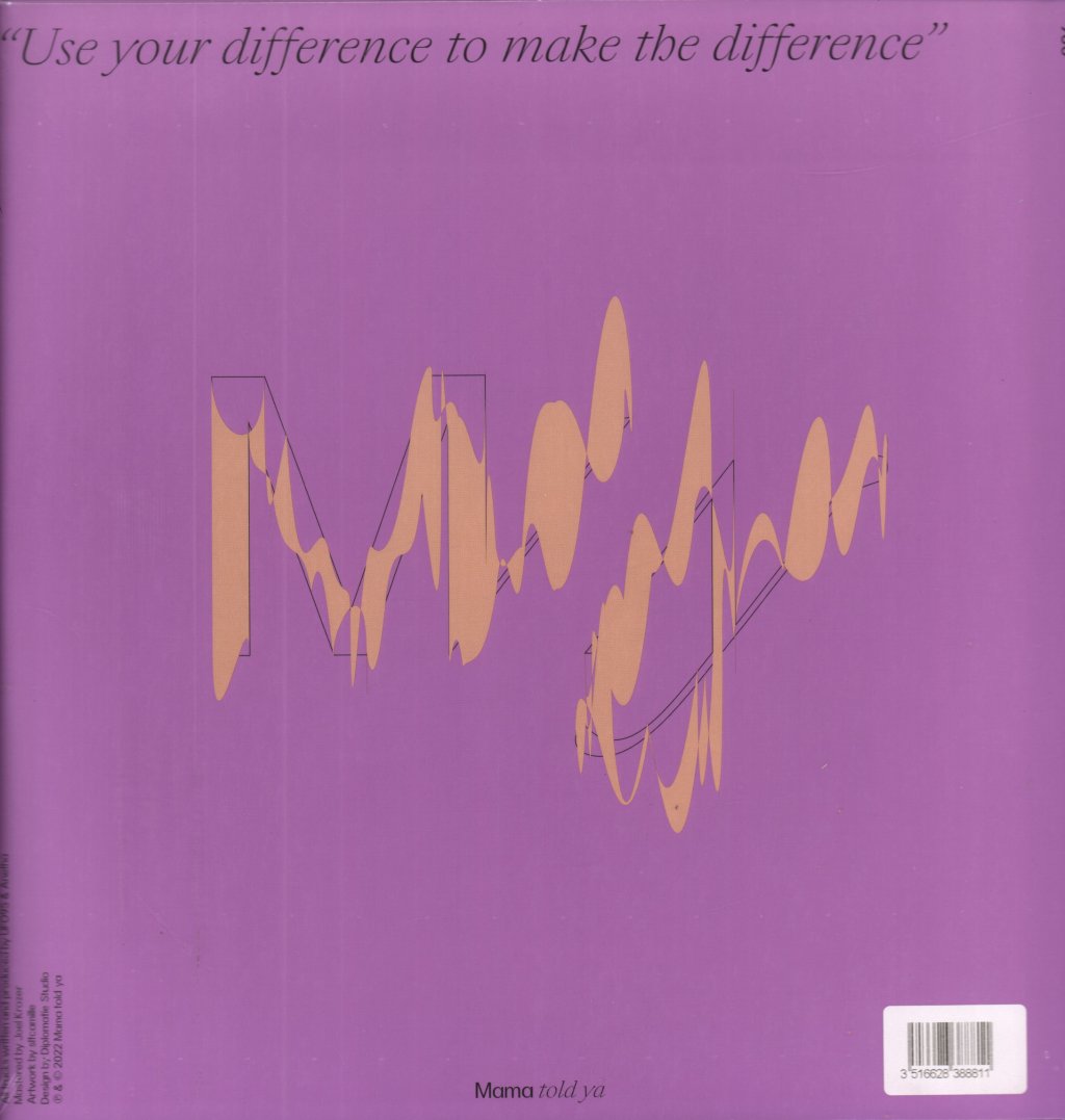 UFO95 - Use Your Difference To Make The Difference - Double 12 Inch