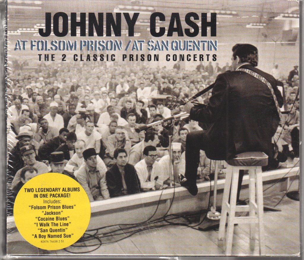 Johnny Cash - At Folsom Prison / At San Quentin - The 2 Classic Prison Concerts - Cd Set