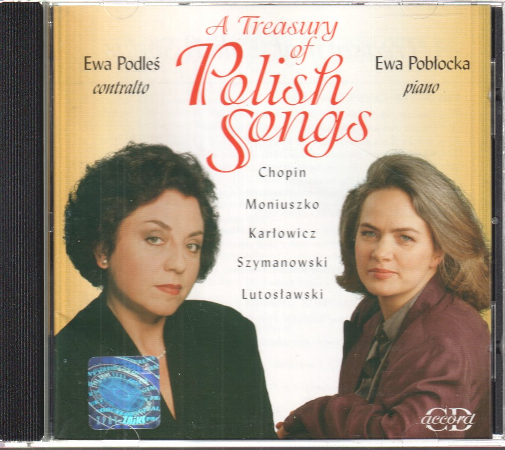 Ewa Podleś, Ewa Pobłocka - A Treasury of Polish Songs - Cd