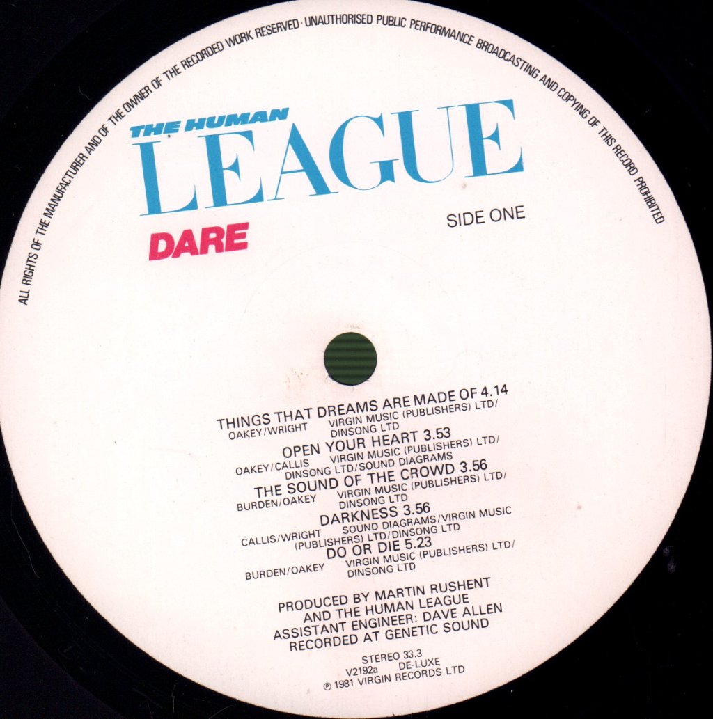 Human League - Dare - Lp