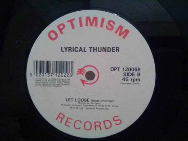 Lyrical Thunder - Let Loose - 12 Inch