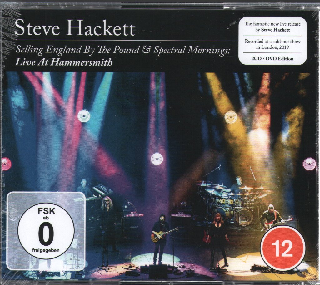 Steve Hackett - Selling England By The Pound & Spectral Mornings: Live At Hammersmith - Cd Set
