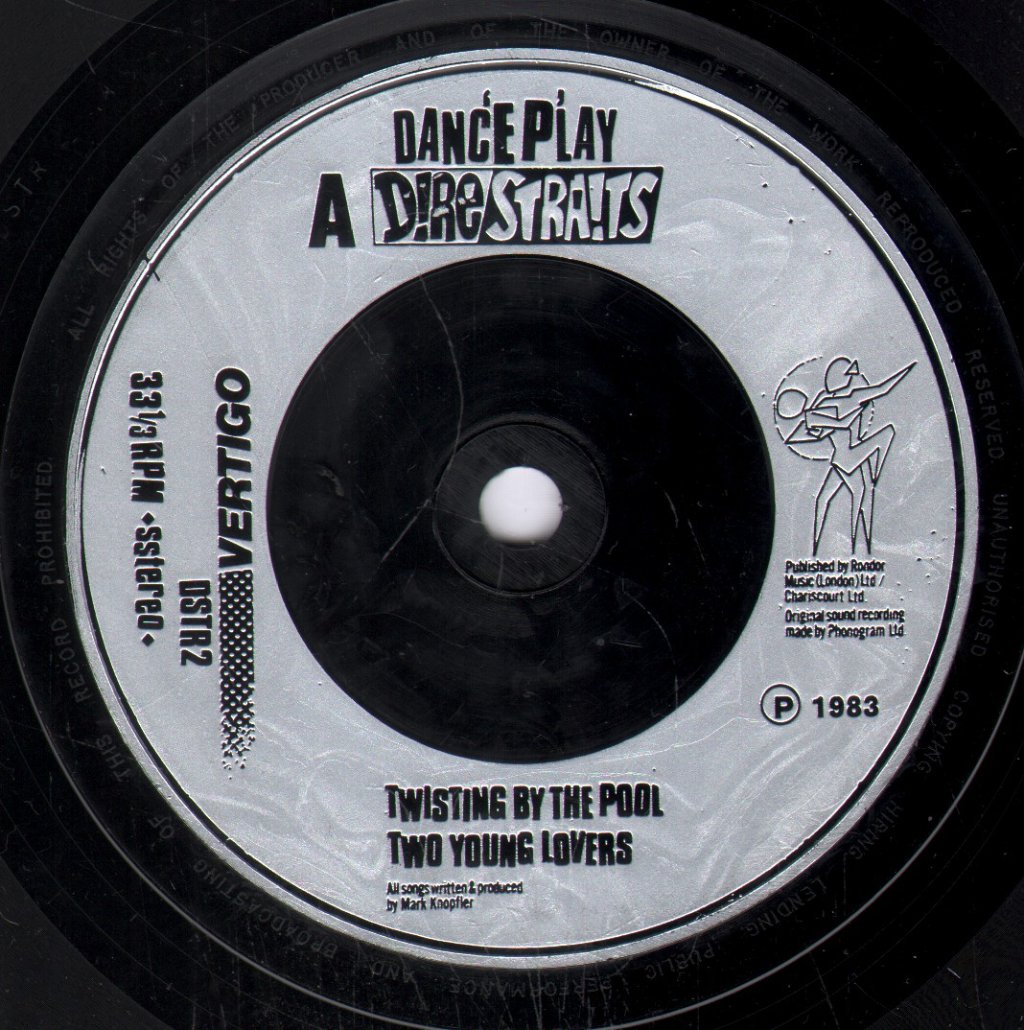 Dire Straits - Twisting By The Pool - 7 Inch