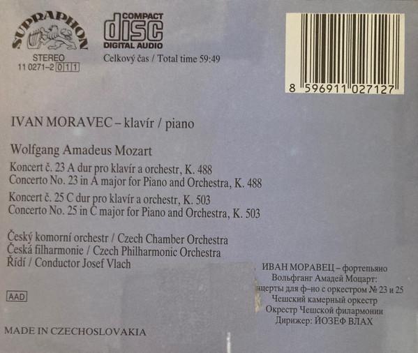 Ivan Moravec, Czech Philharmonic Orchestra, Josef Vlach - Mozart - Piano Concertos Nos. 23 & 25 - Cd
