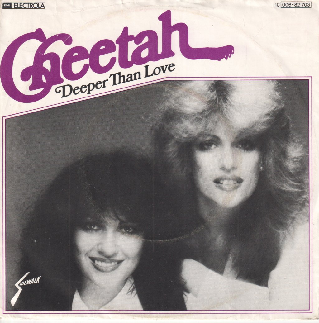 Cheetah (Female Rock Group) - Deeper Than Love - 7 Inch