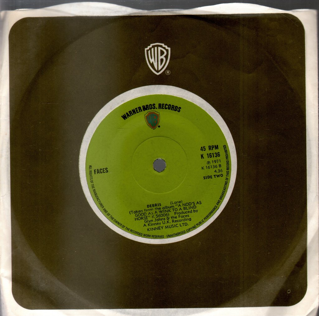 Faces - Stay With Me - 7 Inch