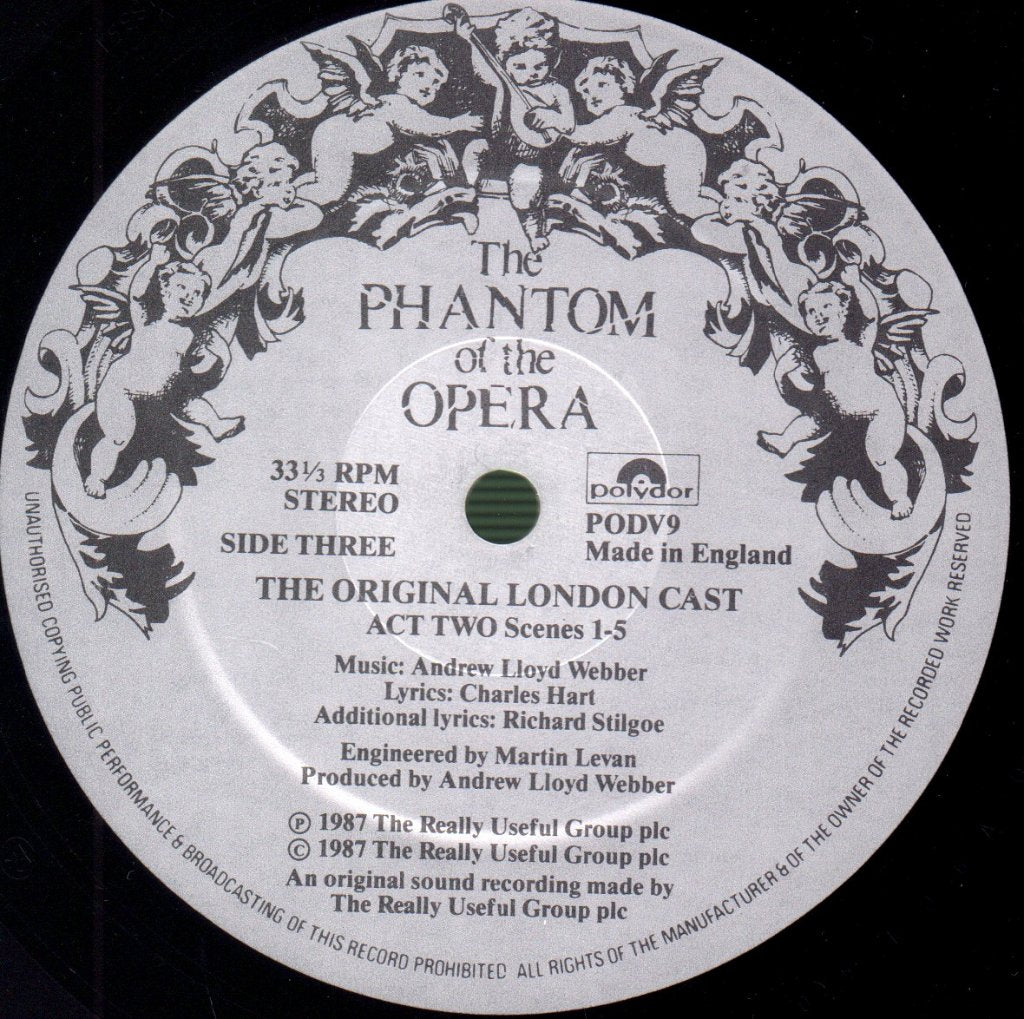 Various Artists - Phantom Of The Opera (Original London Cast) - Double Lp