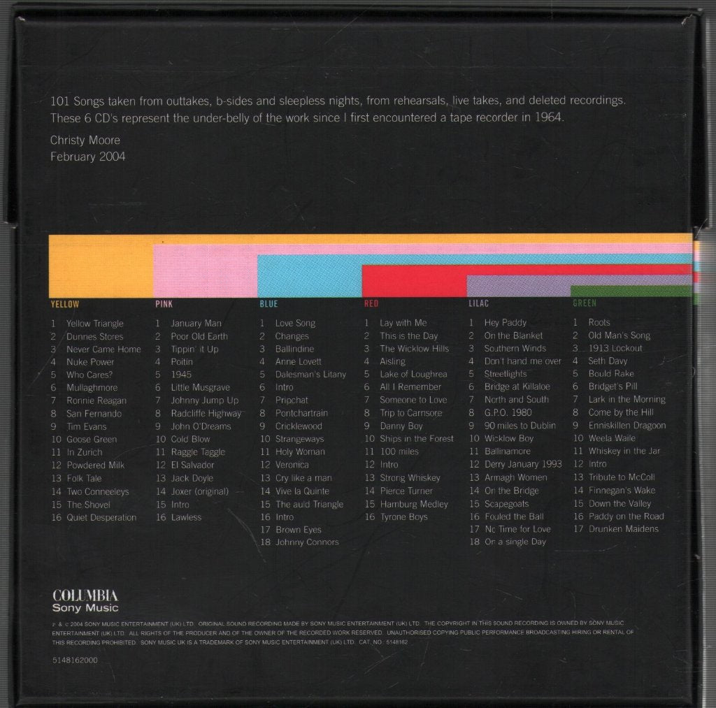 Christy Moore - Box Set 1964-2004 - Cd Set