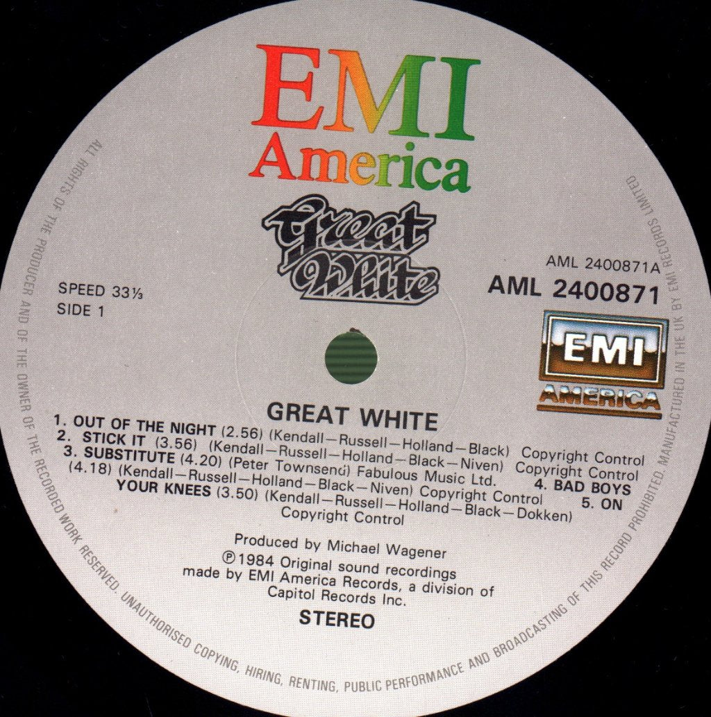 Great White - Great White - Lp