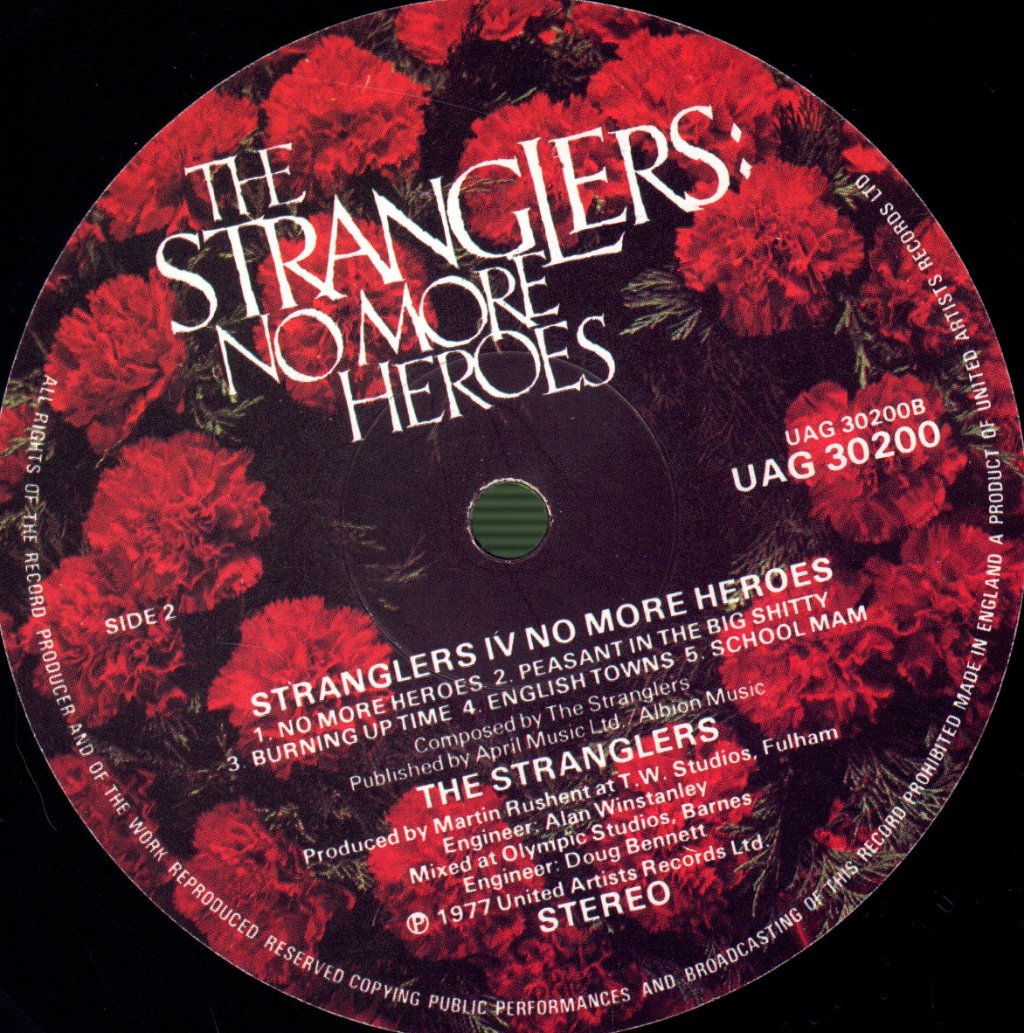 Stranglers - No More Heroes - Lp