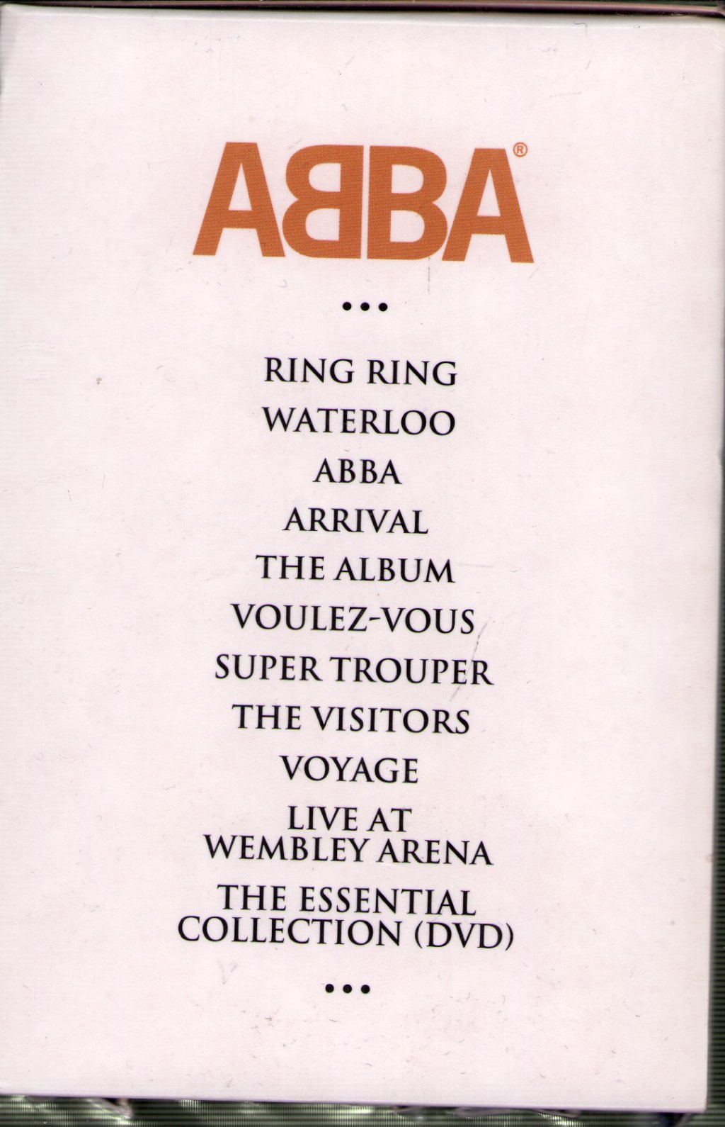 ABBA - Discografía - Cd Set