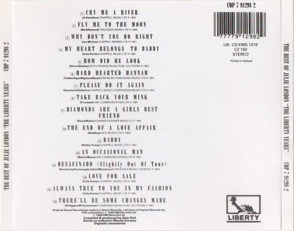 Julie London - Best Of Julie London "The Liberty Years" - Cd