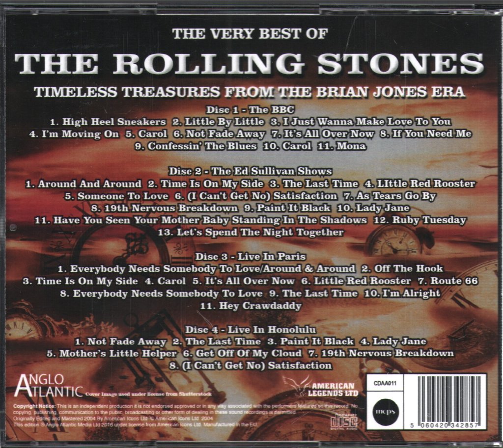 Rolling Stones - Broadcasting Live 1962-65 - Cd Set