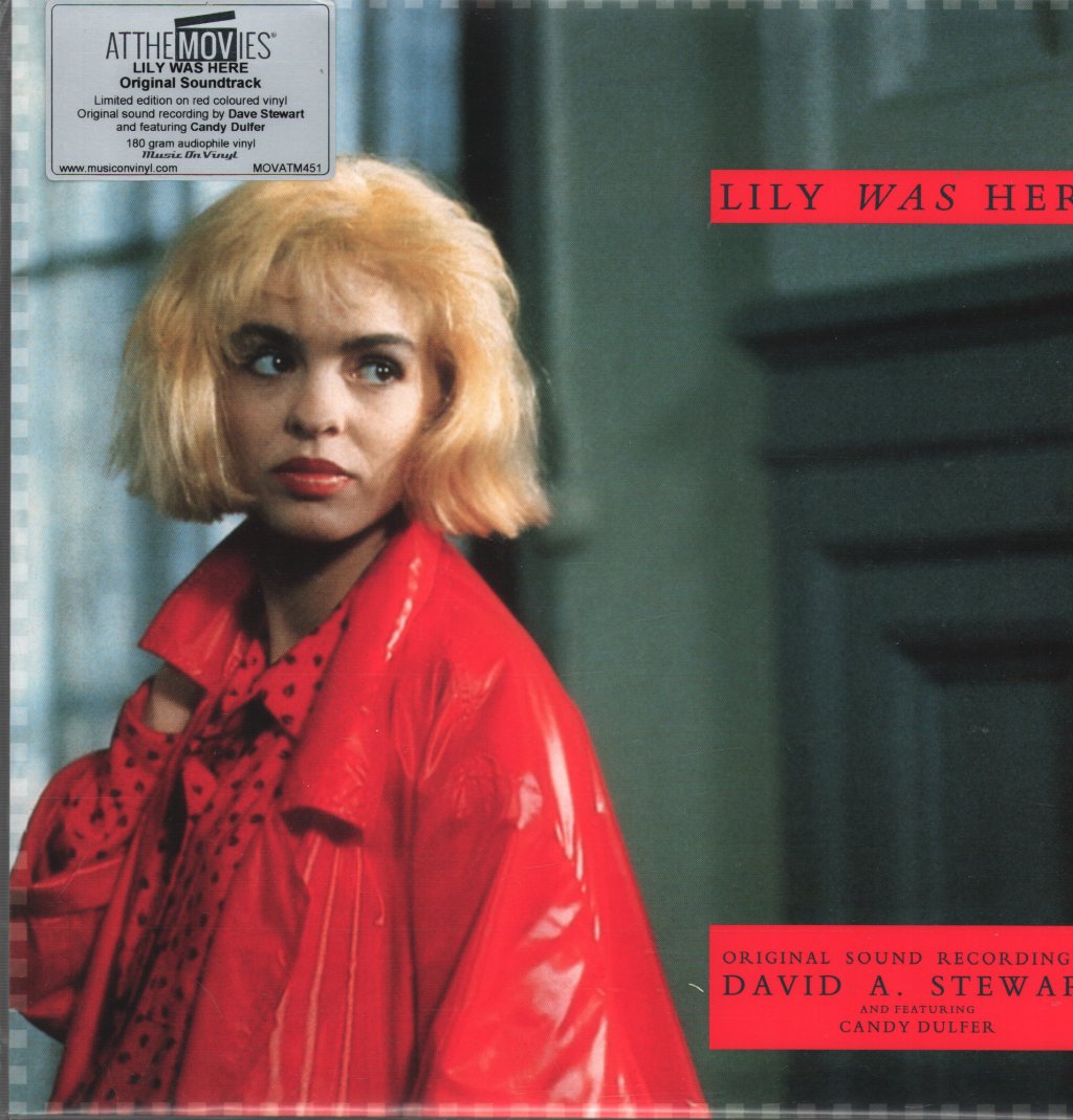 David A. Stewart Featuring Candy Dulfer - Lily Was Here (Original Soundtrack) - Lp