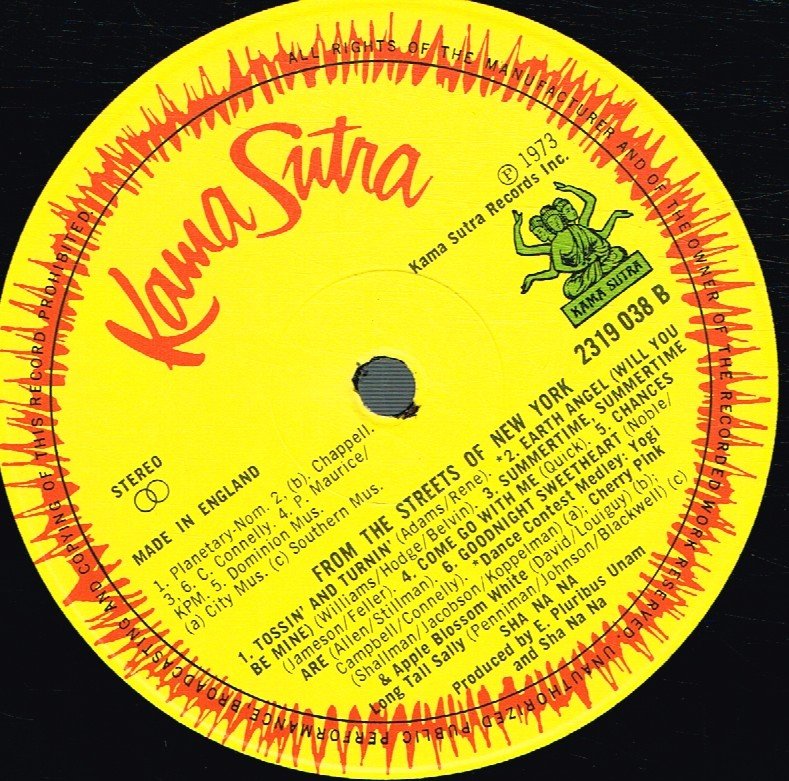 Sha Na Na - From The Streets Of New York - Lp
