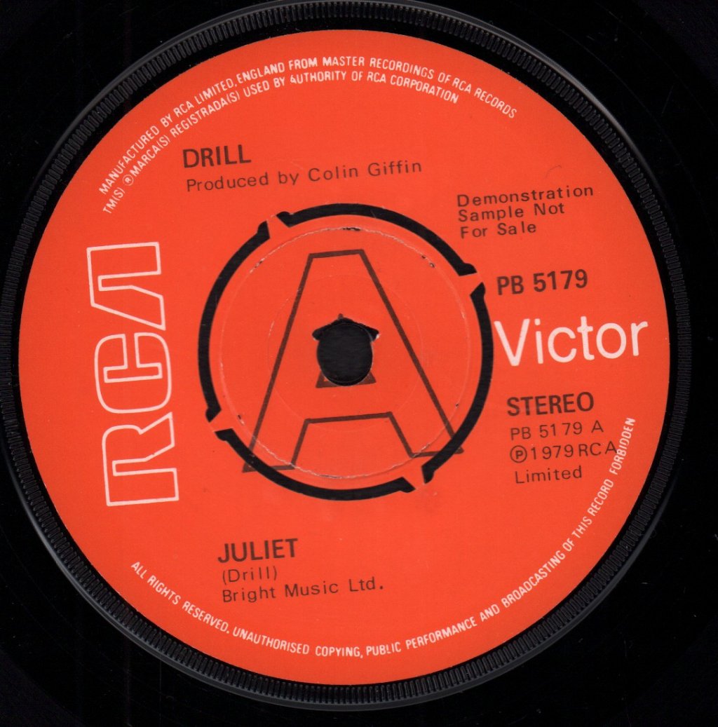 Drill (70'S Artist) - Juliet - 7 Inch