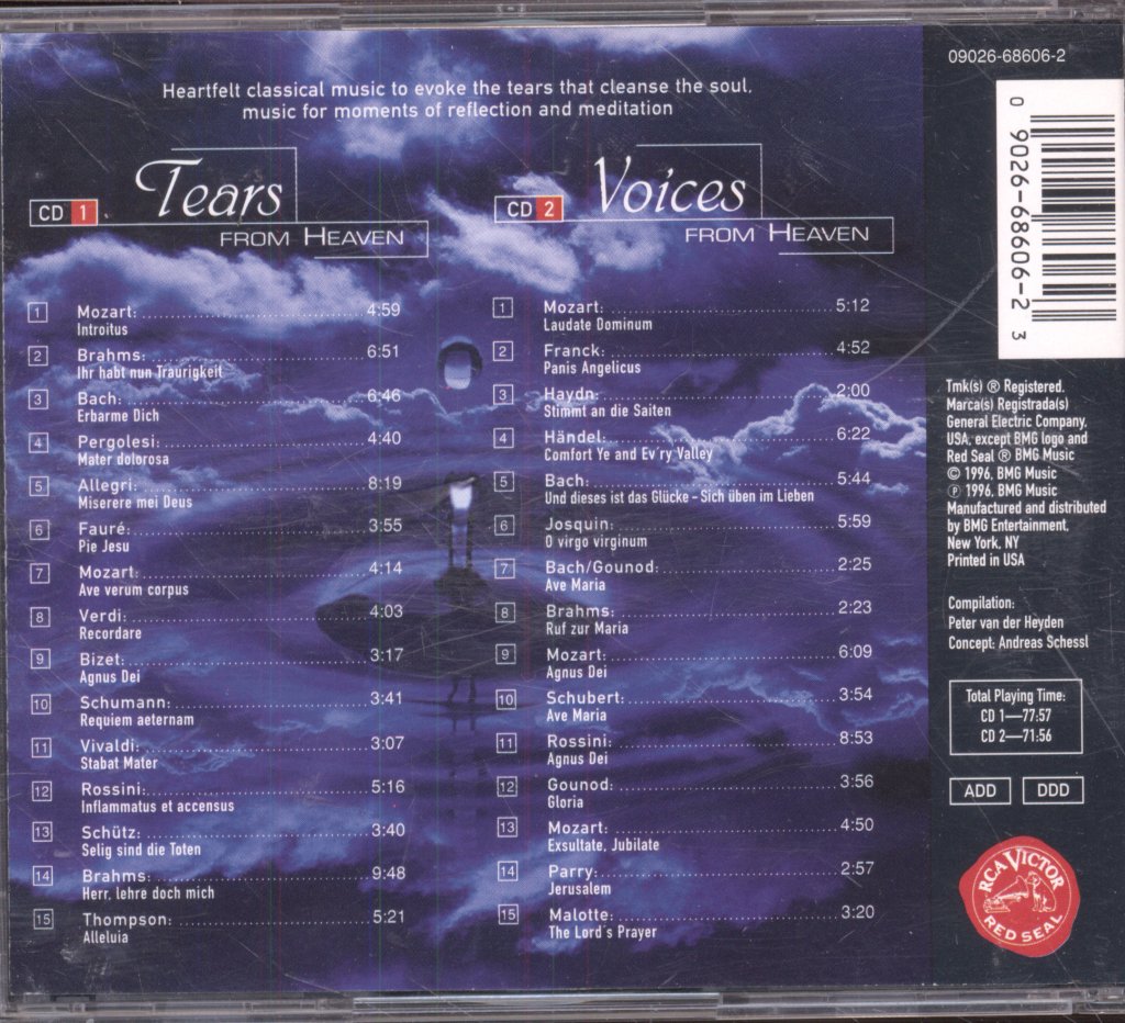 Various Artists - Tears From Heaven - Double Cd