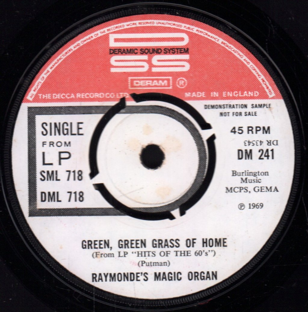 Raymonde's Magic Organ - These Boots Are Made For Walking - 7 Inch