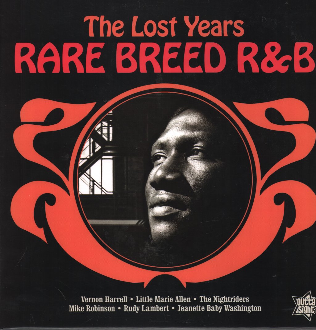 Various Artists - Rare Breed R&B - The Lost Years - Lp