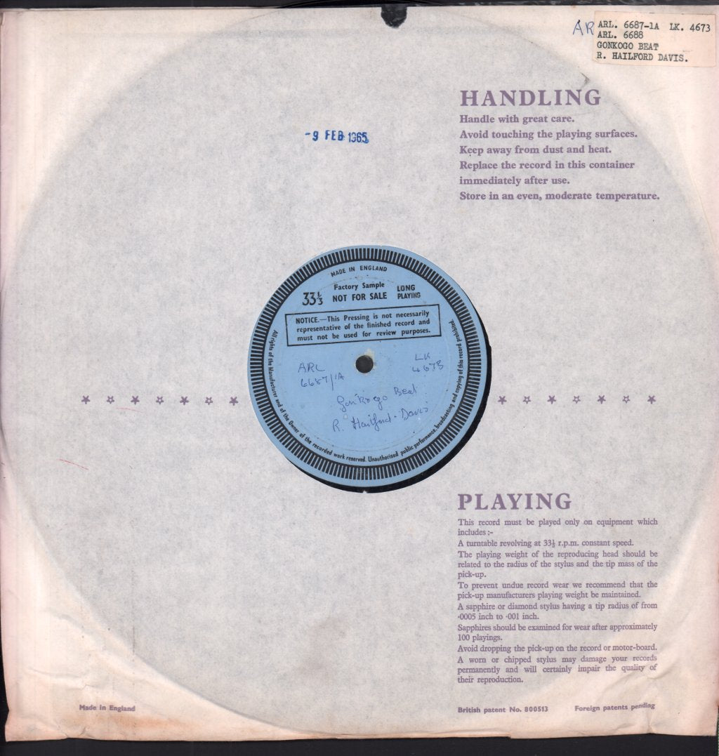 Various Artists - Gonks Go Beat Original Soundtrack Recording - Lp