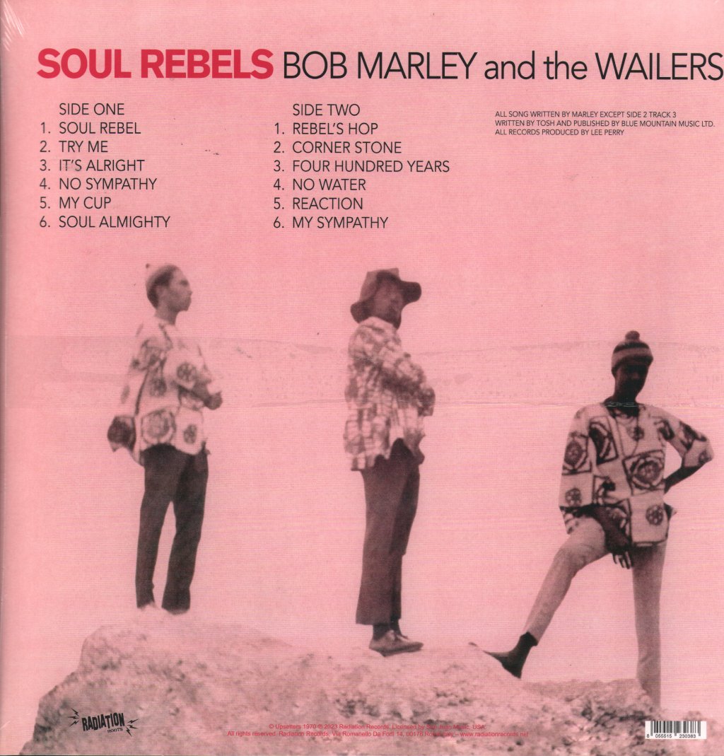 Bob Marley & The Wailers - Soul Rebels - Lp