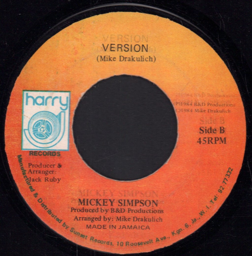 Mickey Simpson - Grenada - 7 Inch