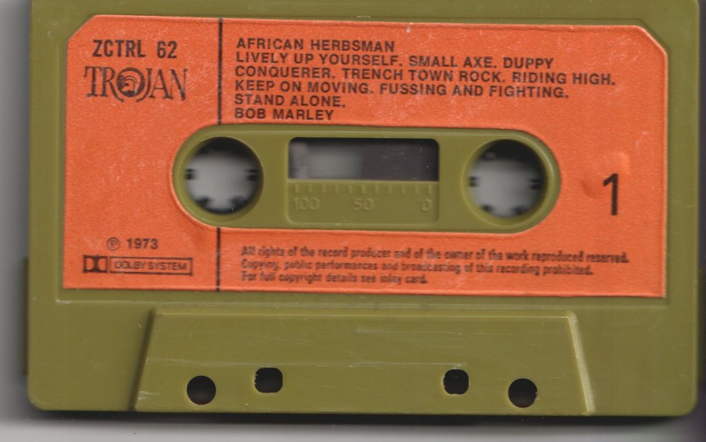 Bob Marley & The Wailers - African Herbsman - Cassette