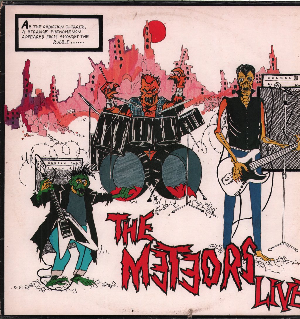 Meteors (Rockabilly Group) - Meteors Live - Lp
