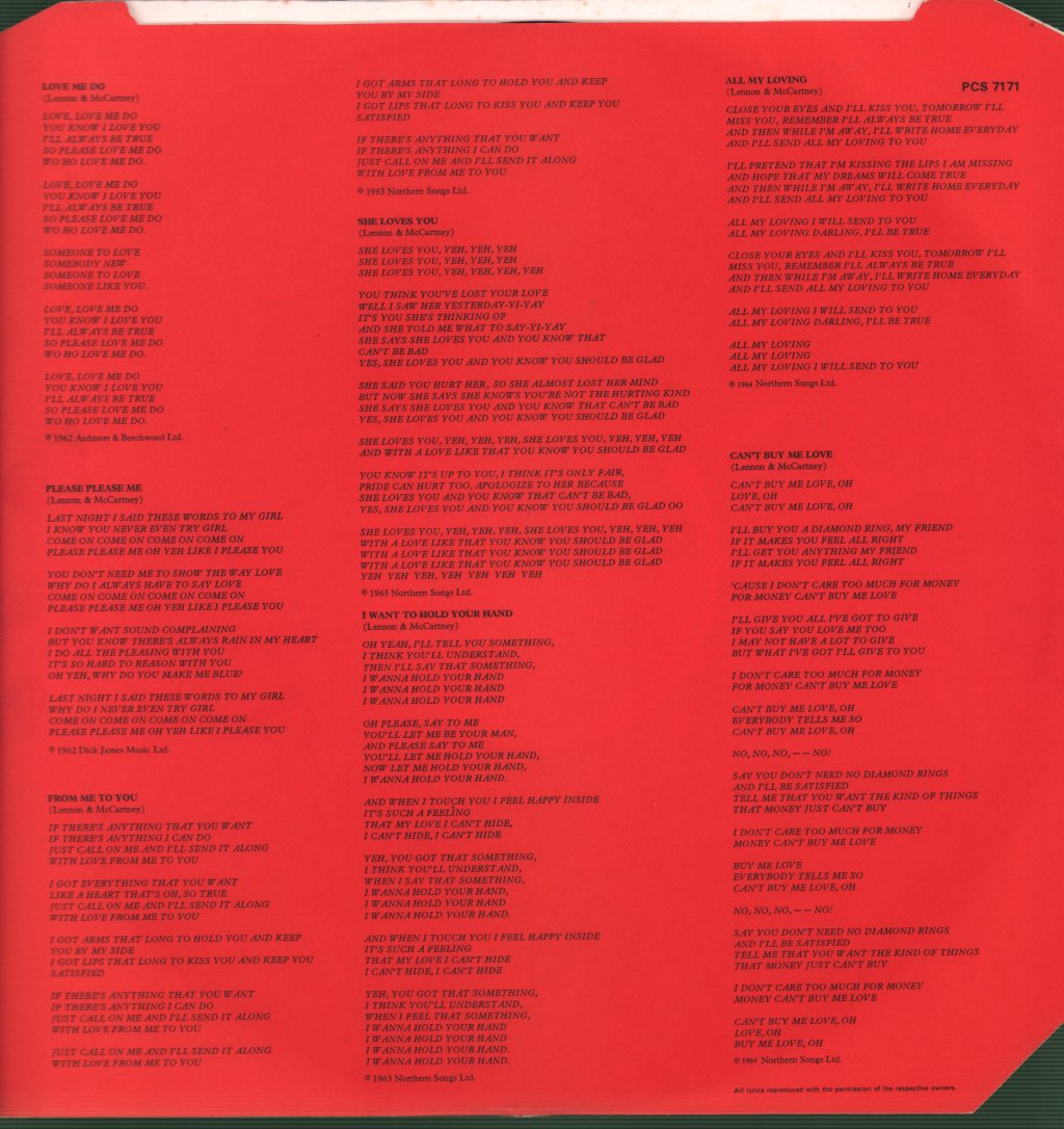 Beatles - 1962-1966 - Double Lp