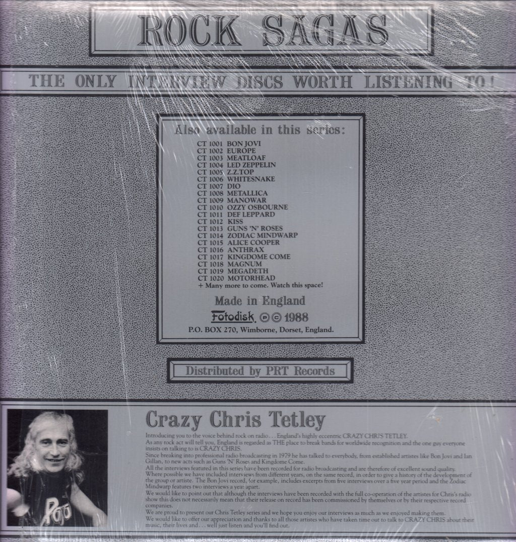 Whitesnake - Chris Tetley Interview - Lp