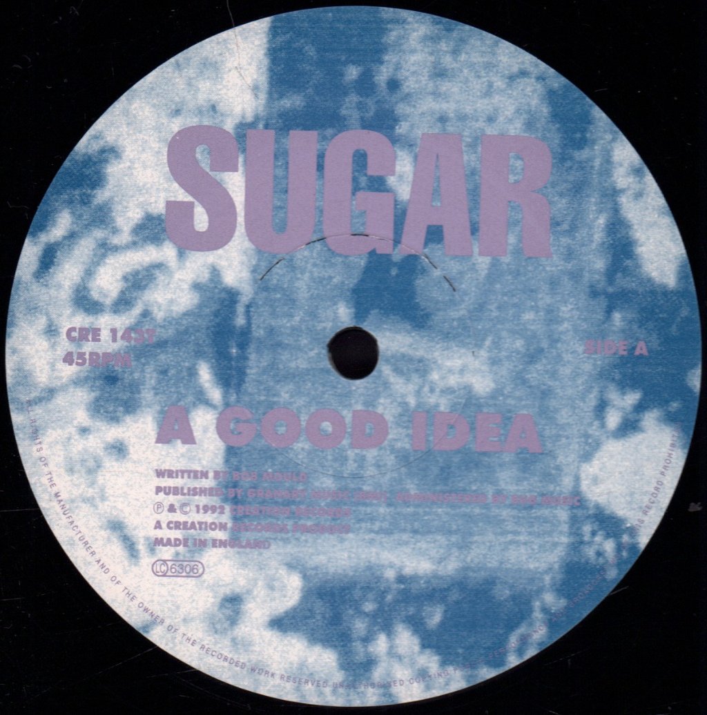 Sugar (Bob Mould's Group) - A Good Idea - 12 Inch