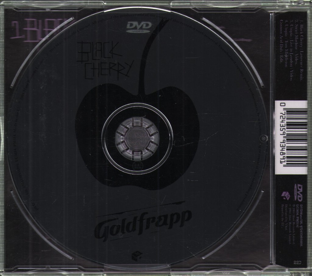 Goldfrapp - Black Cherry - Dvd